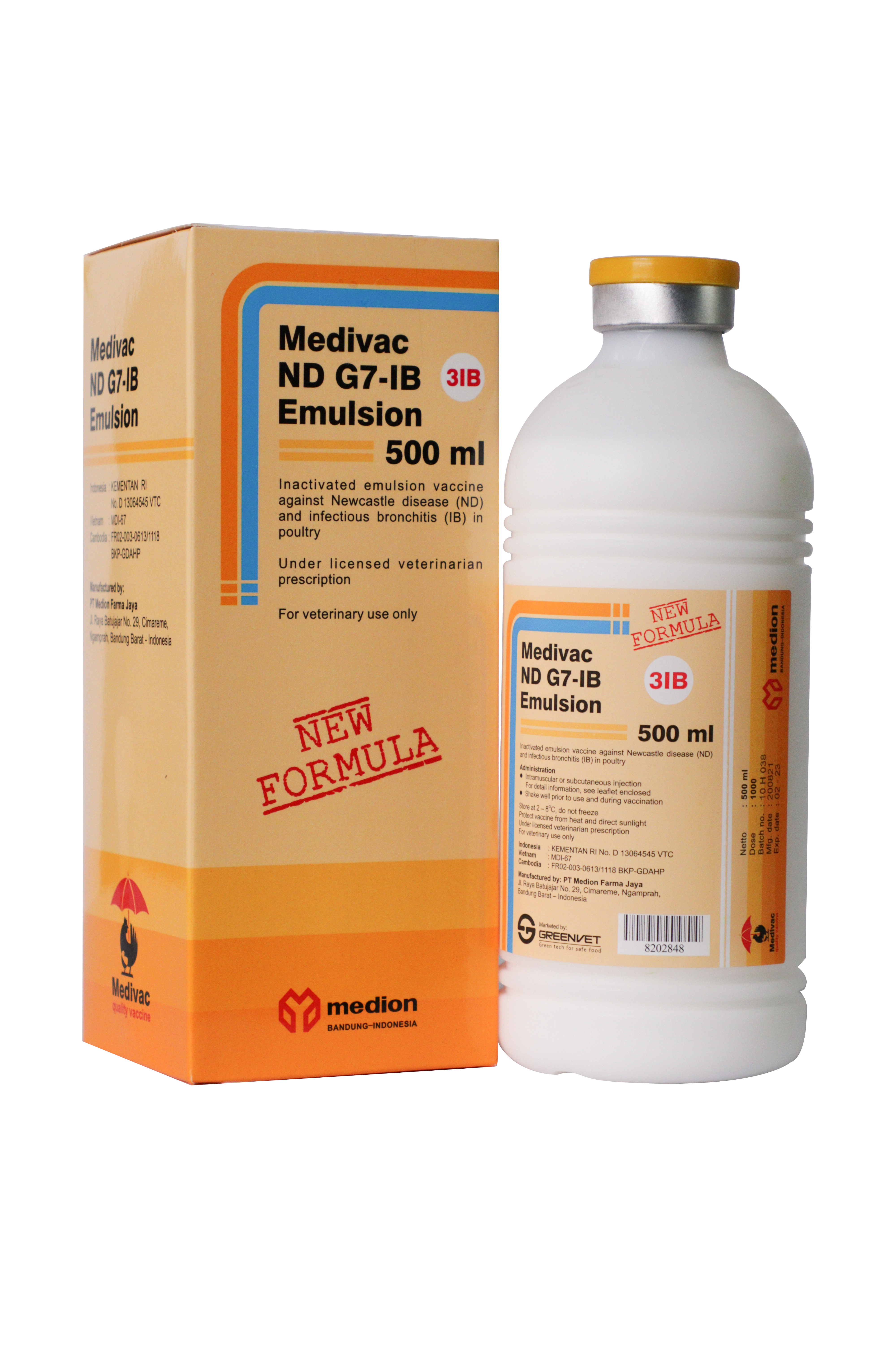 Medivac ND G7 IB 3IB Emulsion