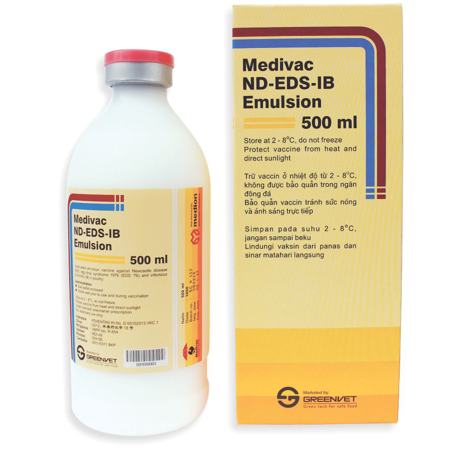 medivac ND EDS IB emulsion 250 500